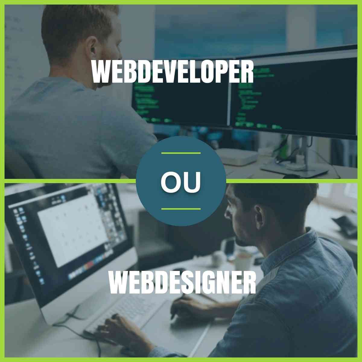 WEBDESIGNER VS WEBDEVELOPER