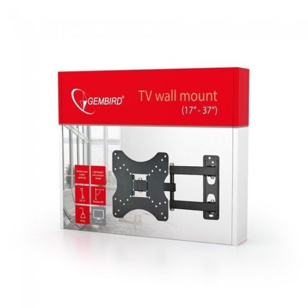 Suporte Televisão GEMBIRD 17″ a 37″ até 40kg 2 suporte