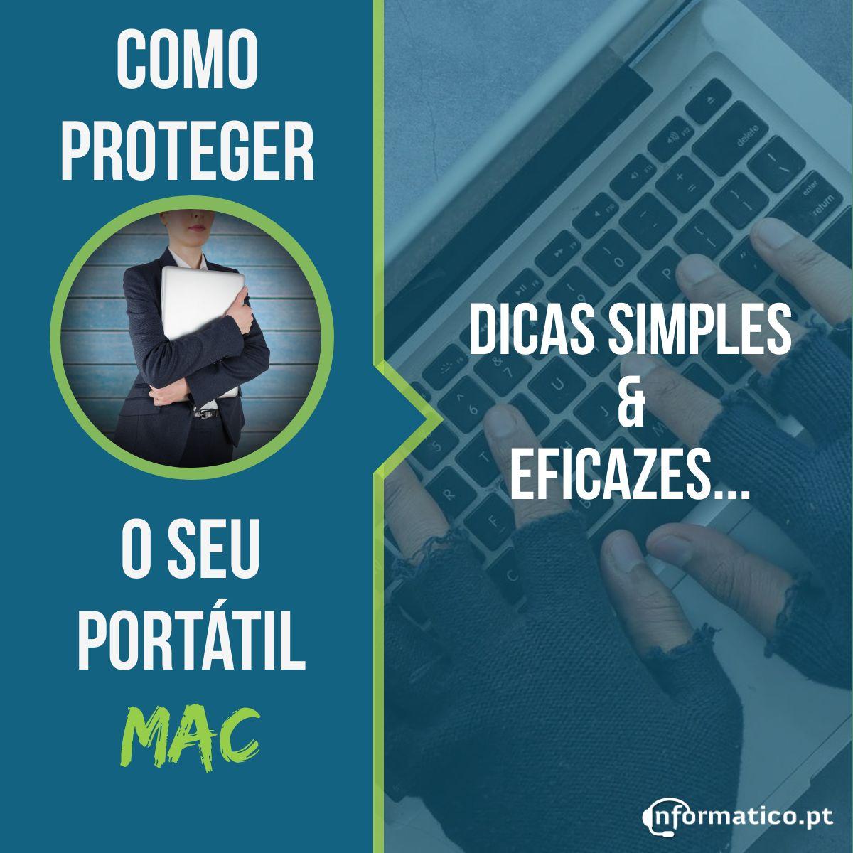 dicas proteger computador portátil mac