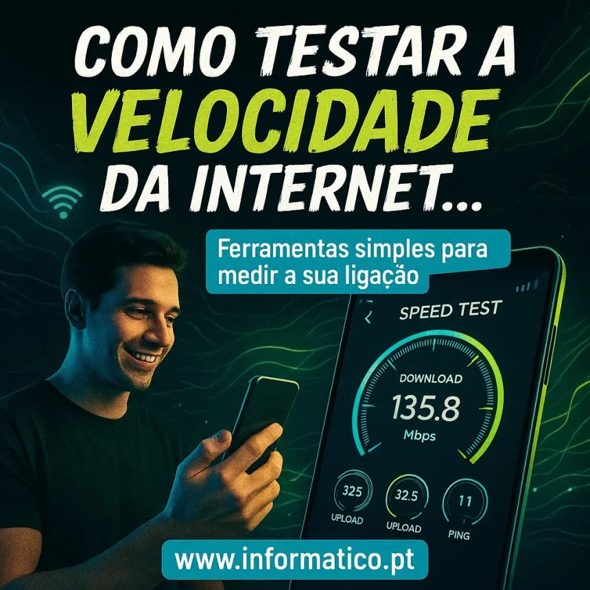 como testar velocidade internet