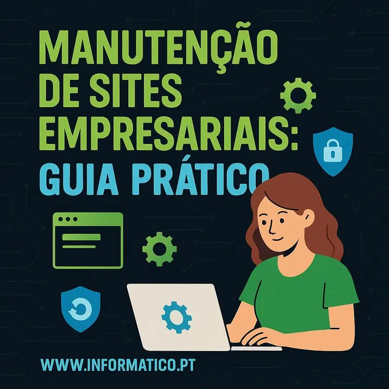 Reunião de equipa de IT sobre estratégias de manutenção de sites.