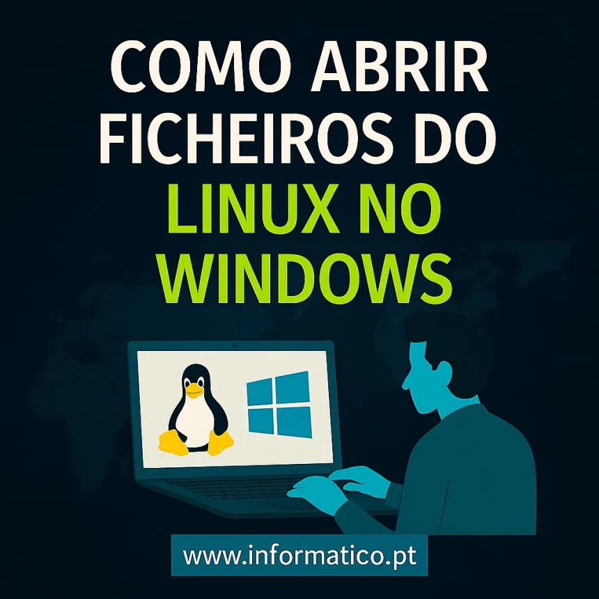 como abrir ficheiros do linux no windows