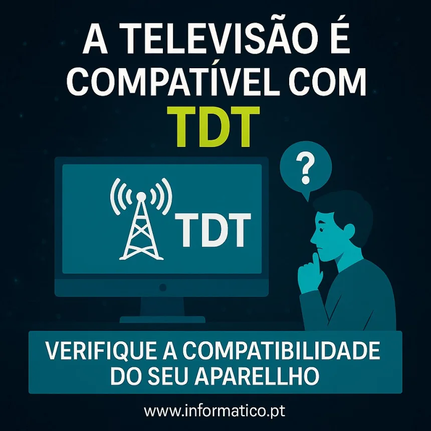 como verificar televisão compatível tdt