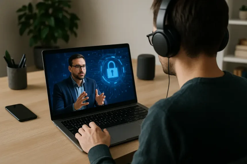 Proteja os seus Dados Online: Estratégias de Cibersegurança 7 Visualização de ameaças cibernéticas e segurança online.