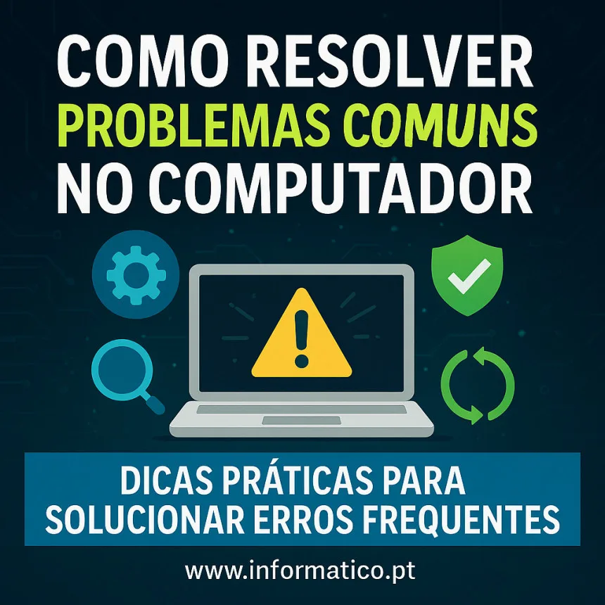 dicas resolver problemas computador