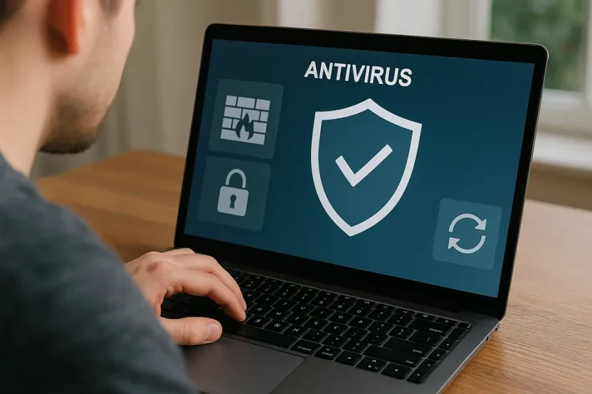 Diferentes tipos de vírus e malware.