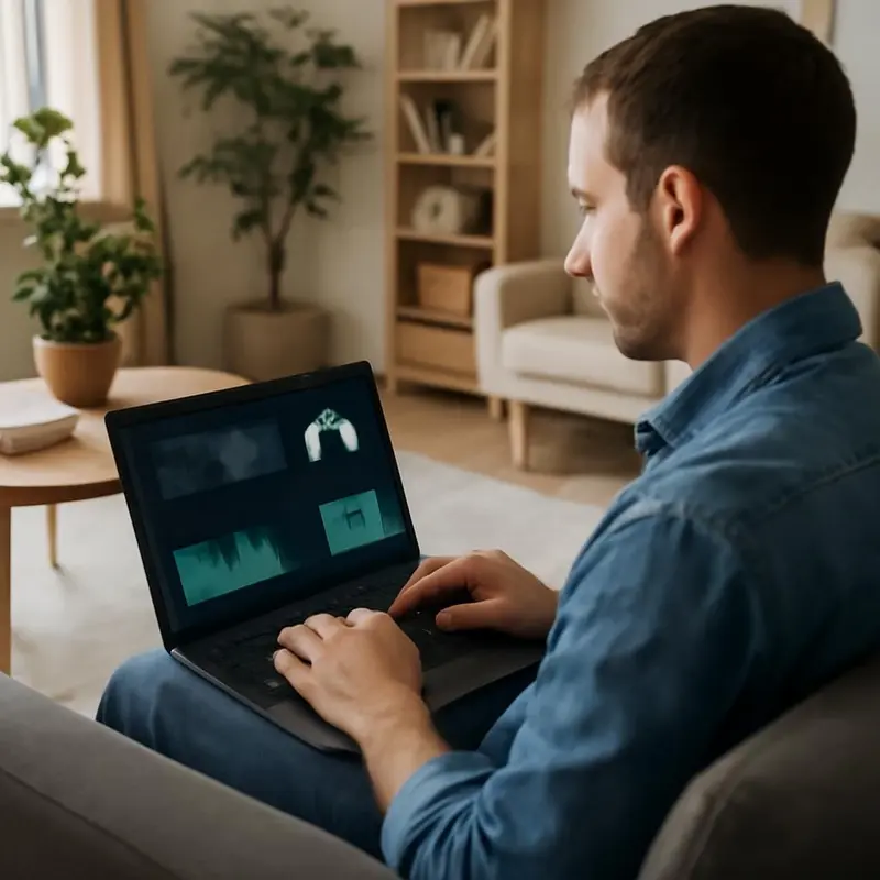 Importância da monitorização proativa na saúde do PC em trabalho remoto.