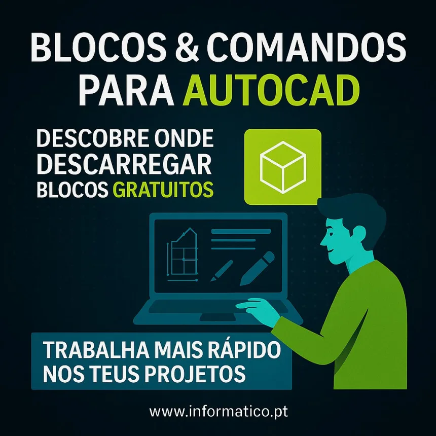 lista blocos comandos gratis autocad