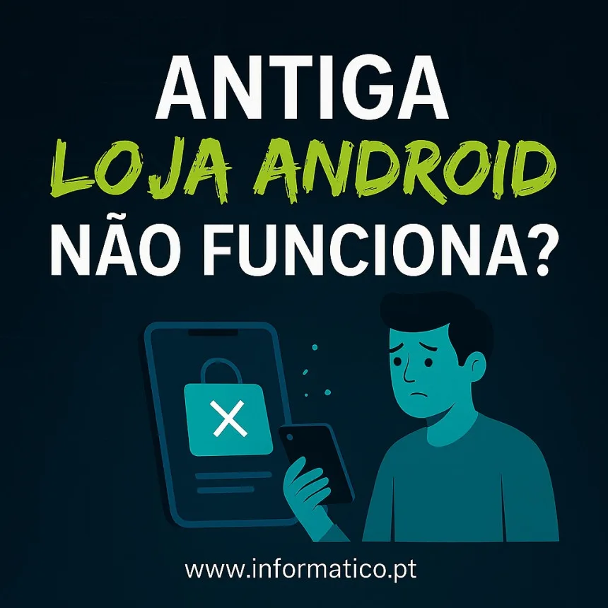 loja aplicações android problemas erro