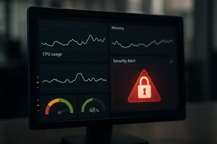 Manutenção Preventiva e Assistência Remota: Vantagem Competitiva para PMEs 3 Técnico realizando manutenção preventiva em um escritório.