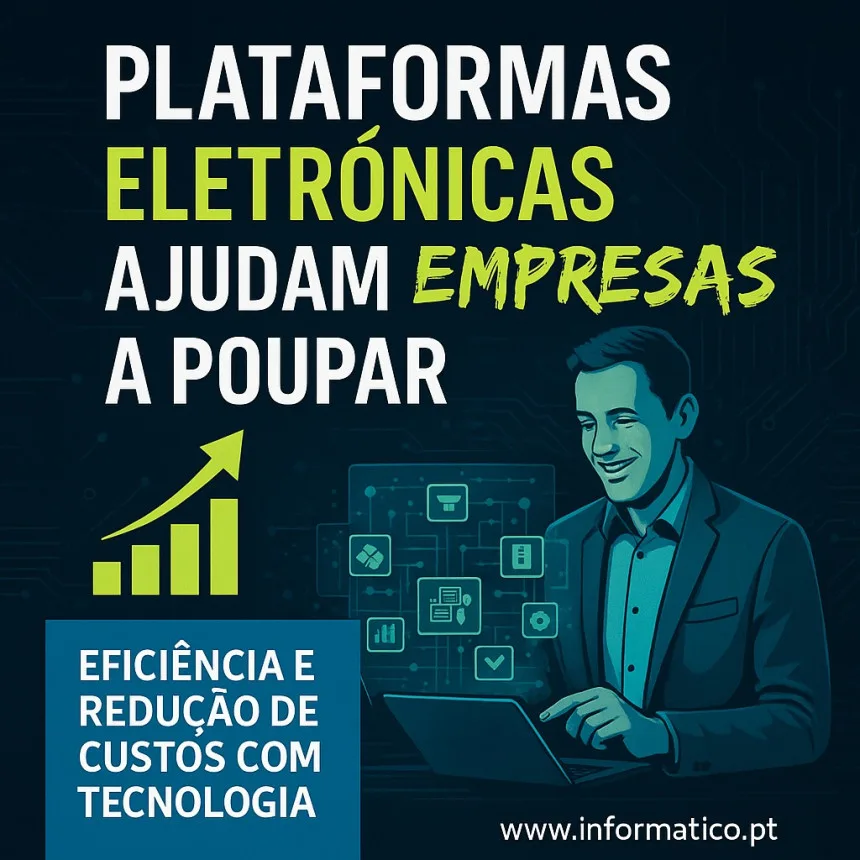 plataformas ajudam poupar empresas