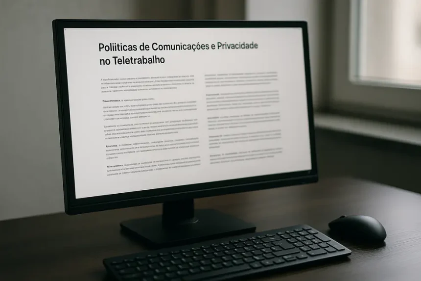 Acesso remoto seguro - Mais eficiência no Teletrabalho 7 Um colaborador remoto protegido por camadas de segurança digital.
