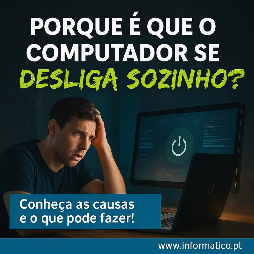 porque o computadopr se desliga sozinho