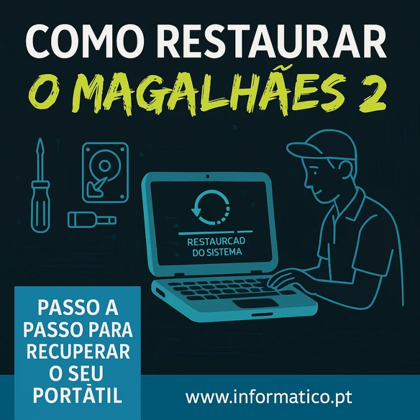 restaurar magalhaes 2 passo a passo