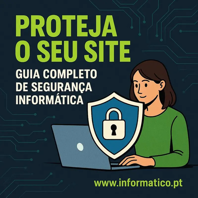 Ambiente moderno com elementos de segurança cibernética, incluindo cadeados e escudos.
