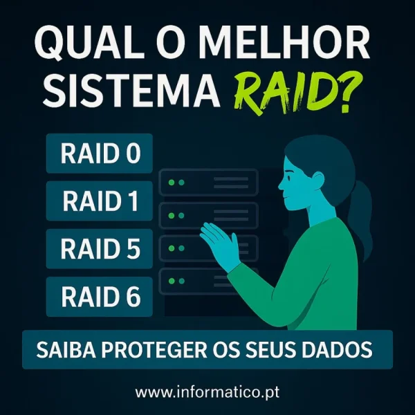 sistemas raid caracterisitcas melhor proteger dados