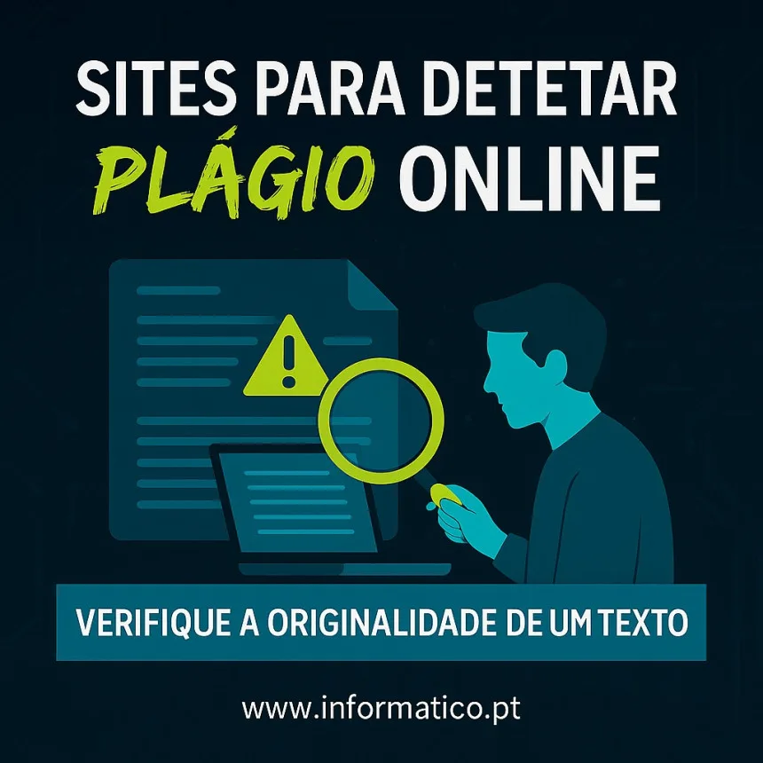 sites detetar plagio online