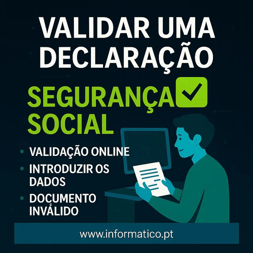validar declaração segurança social