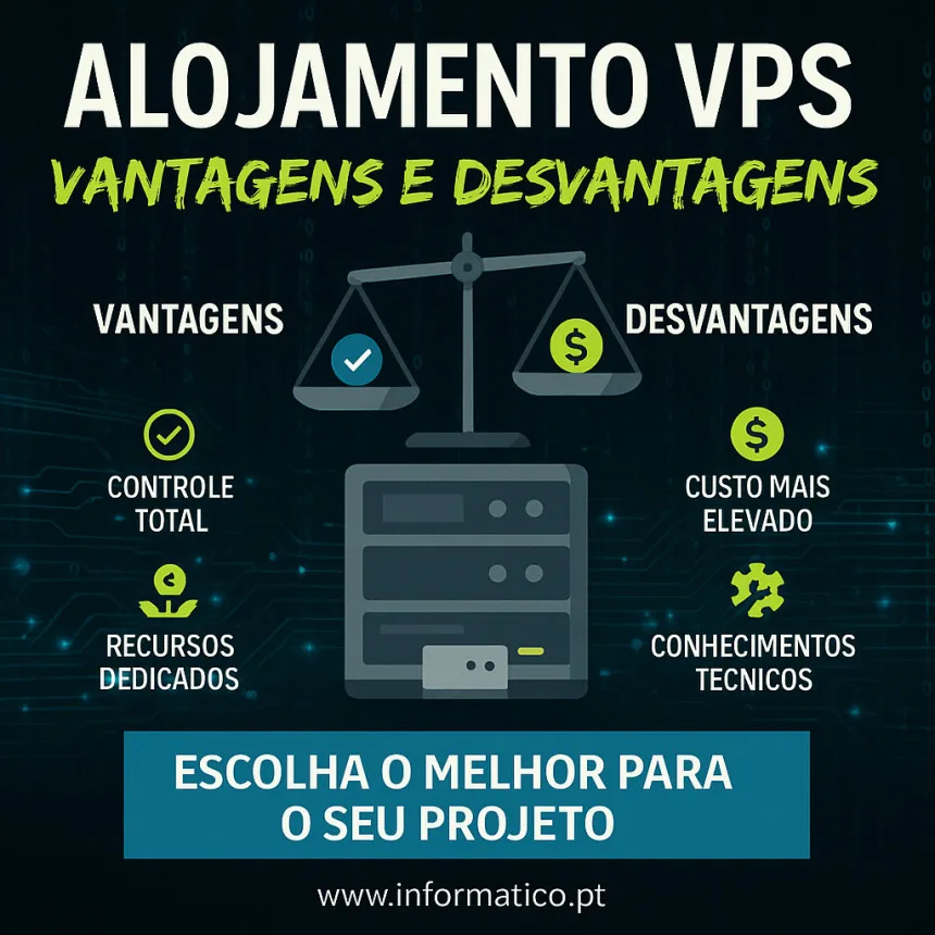 vantagens e desvantagens servidores VPS