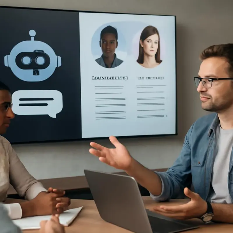 Empresário a analisar as necessidades de uma startup num escritório moderno.