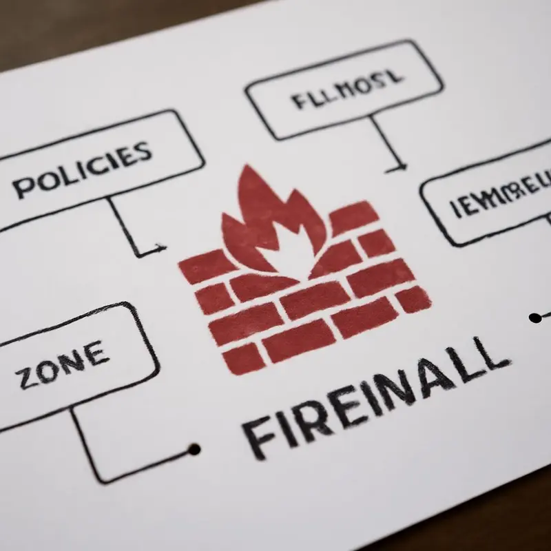 Firewalls personalizadas oferecem camadas adicionais de segurança.
