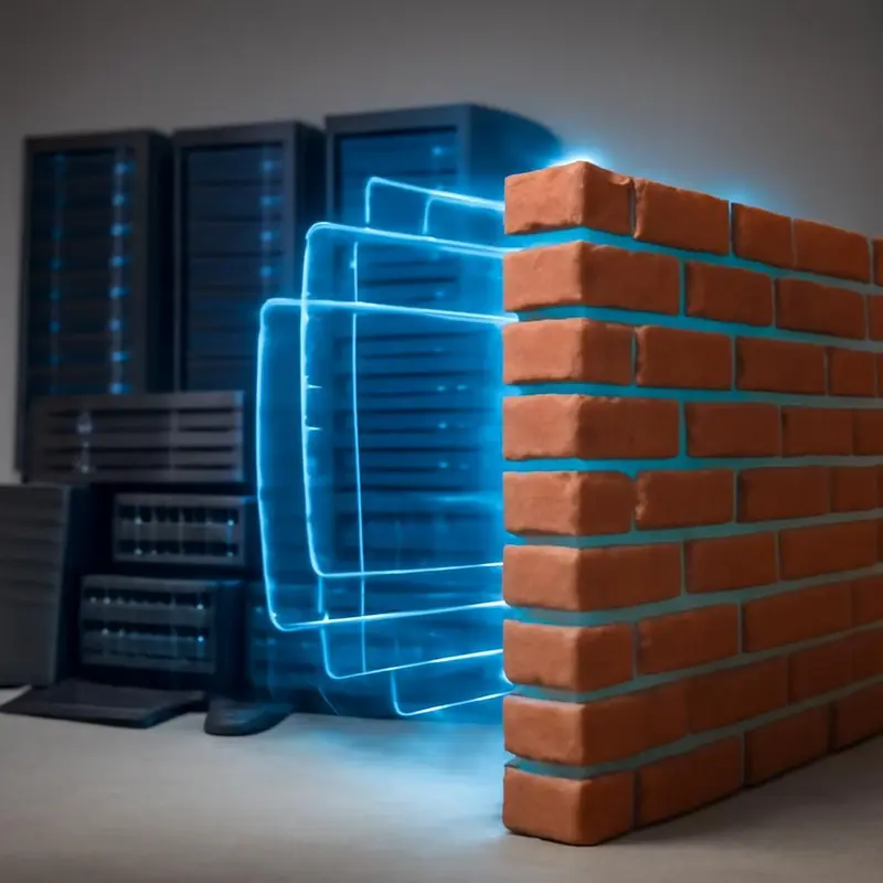 Firewalls personalizadas oferecem camadas adicionais de segurança.