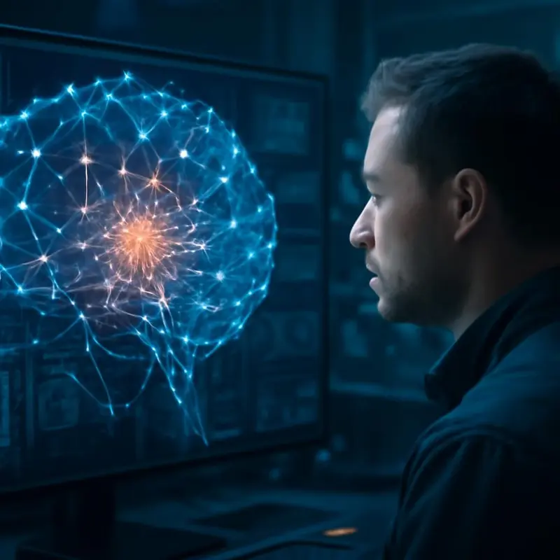 Inteligência Artificial - Explorar Redes Neurais Profundas 7 Diagrama de uma rede neural simples mostrando os fundamentos básicos. Conheça as redes neurais profundas