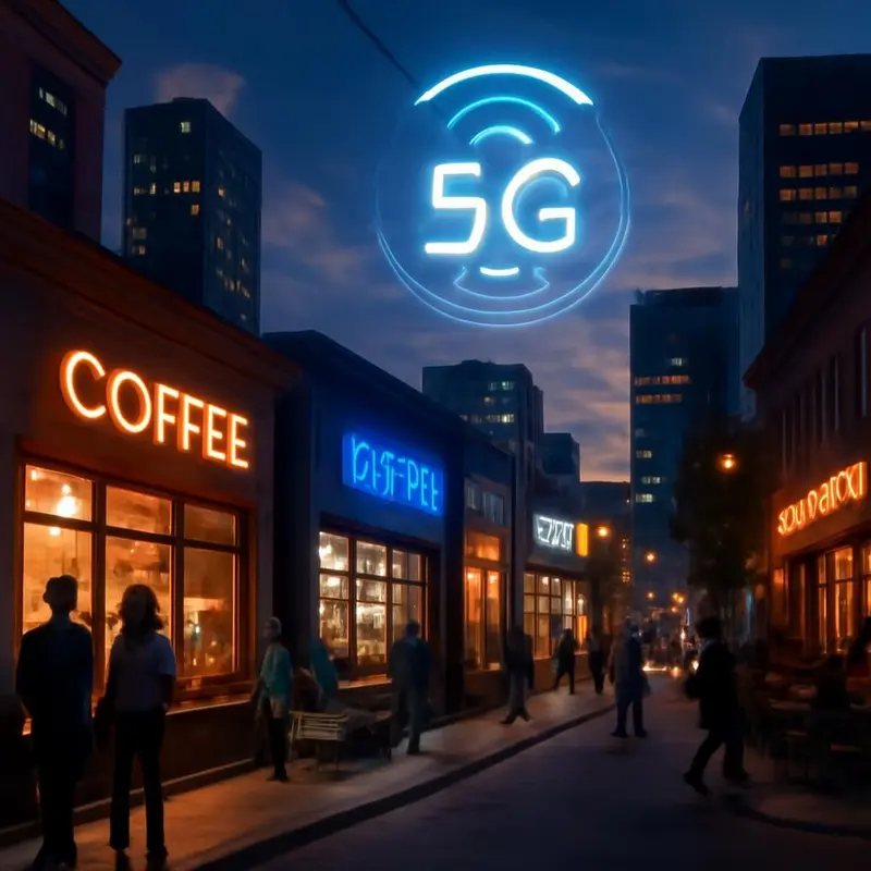 A revolução do 5G: uma nova era para os negócios locais.