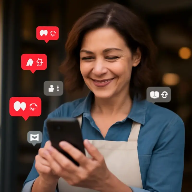 A importância de uma presença online para lojas locais. adaptação digital comerciantes locais