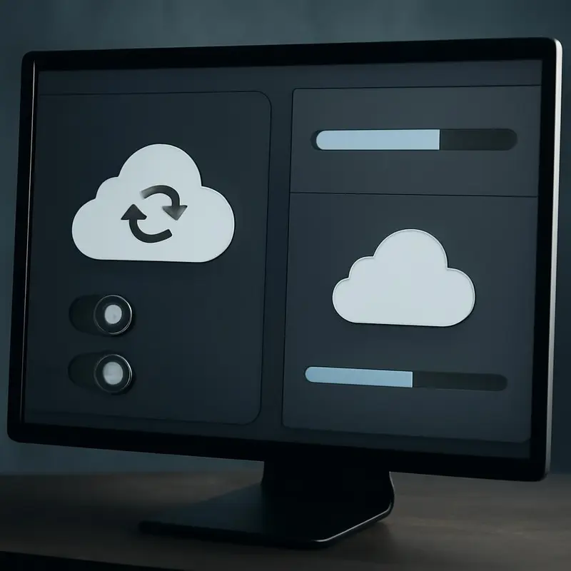 Mais segurança nas PMEs com backups automatizados para a Nuvem 3 Logos de fornecedores de serviços na nuvem com ícones de segurança.
