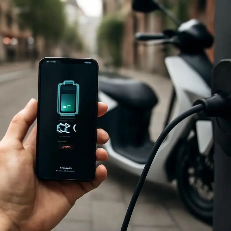 Mobilidade elétrica inteligente: Apps revolucionam aluguer de motas 4 Interface de uma aplicação de aluguer de motas elétricas