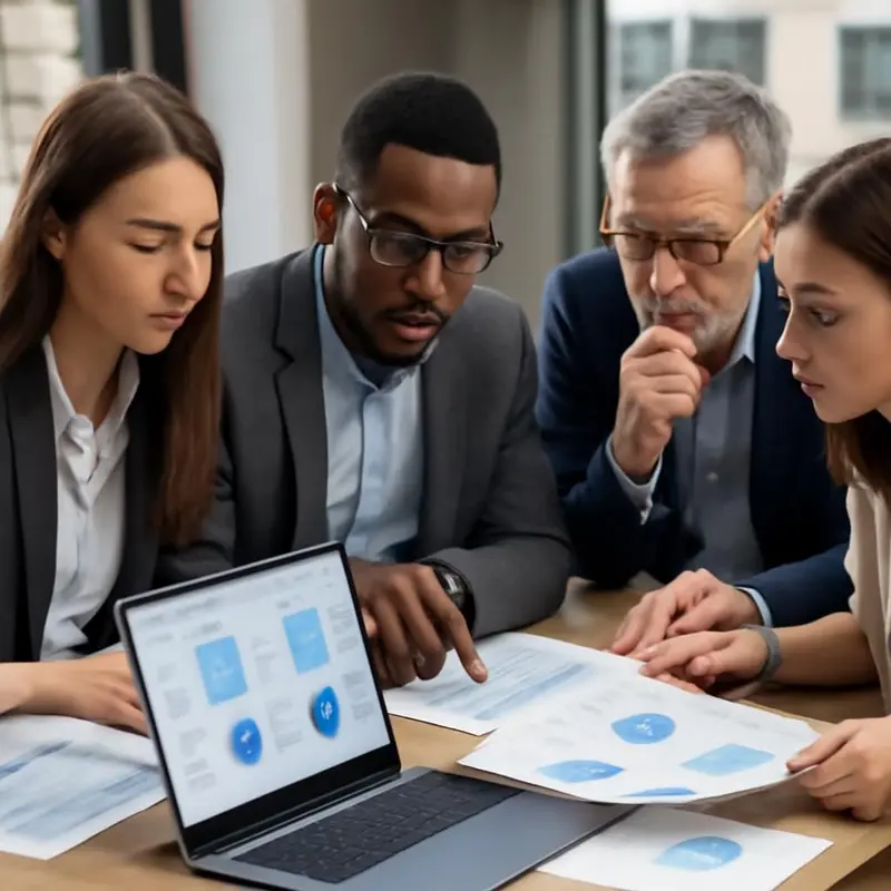 Integração de IA em sistemas ERP para Médias Empresas 3 Visualização de um sistema ERP mostrando integração de diferentes módulos empresariais.