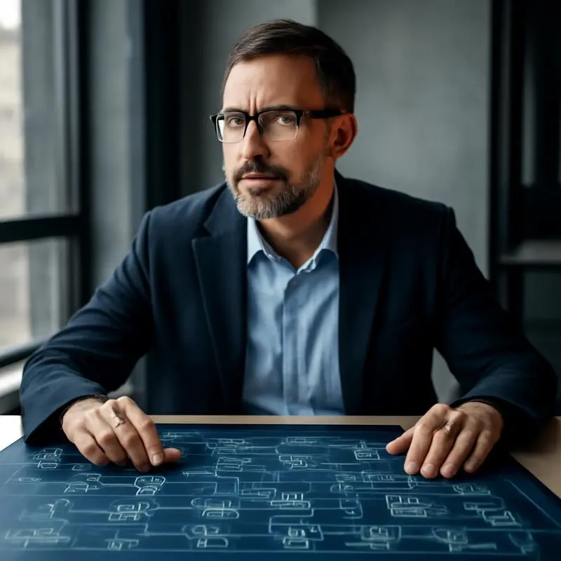 Blockchains na autenticação de redes corporativas 6 Ilustração de blocos de dados interligados representando blockchain.