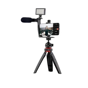Suporte para SmartPhone ou Câmara Digital T-NB VLOGGER PACK