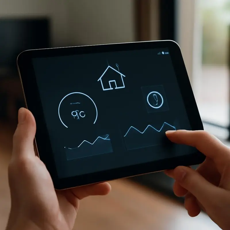 Automação Inteligente é uma revolução nas pequenas empresas 5 Escritório com automação residencial e tecnologia de IA.