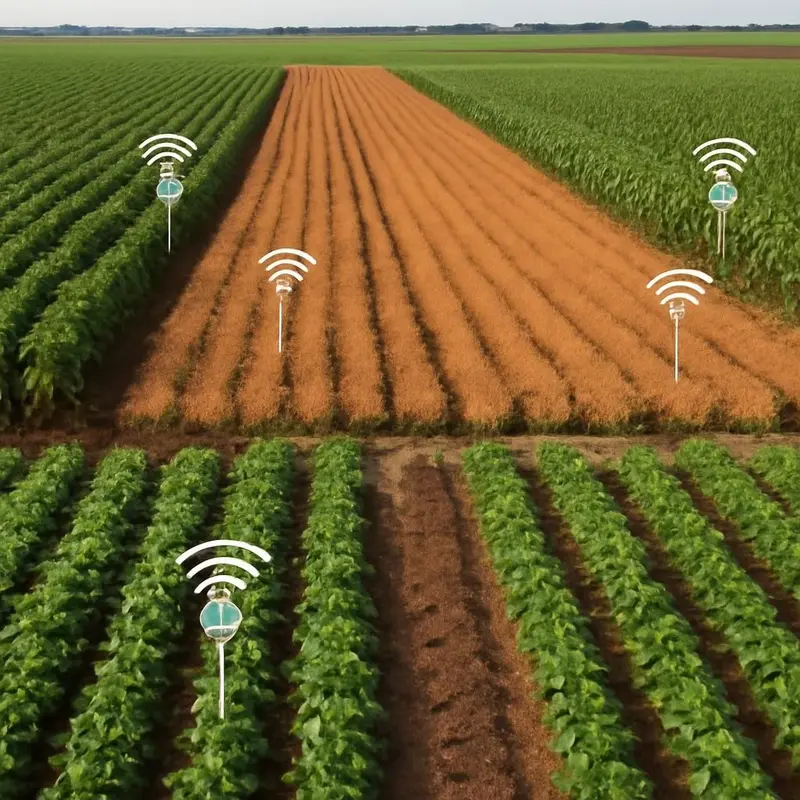 Revolução silenciosa da monitorização ambiental com IoT 4 A coexistência entre indústria e natureza na era moderna.