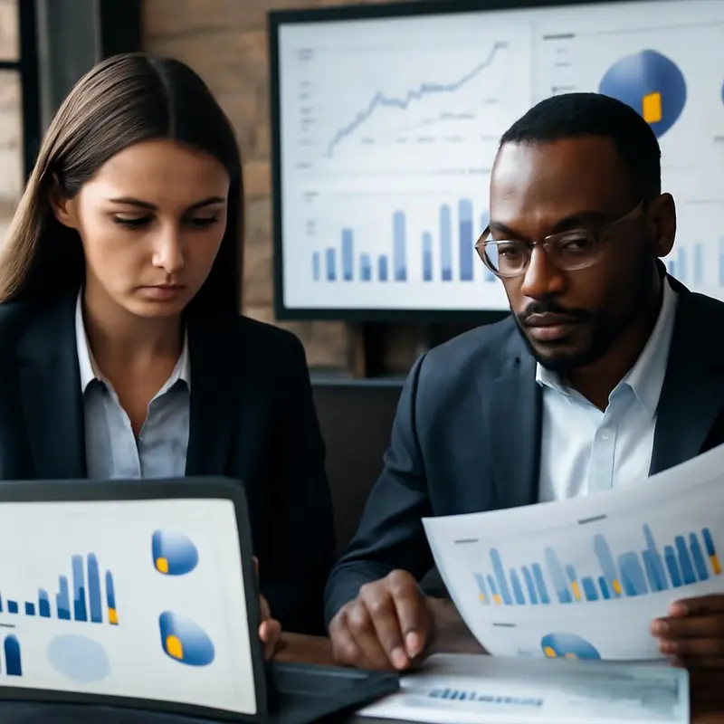 Está em conformidade com o RGPD? - Guia essencial para Empresas 6 Executivos discutindo a importância do RGPD para a proteção de dados na empresa.