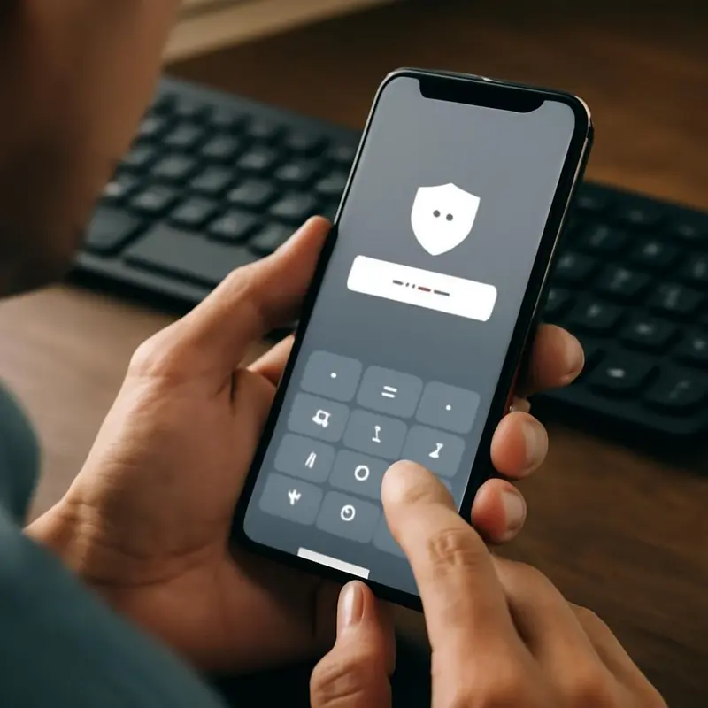 Proteger a identidade digital para salvaguardar o futuro digital 2 Hacker tentando invadir uma rede digital, representando ameaças às identidades digitais.