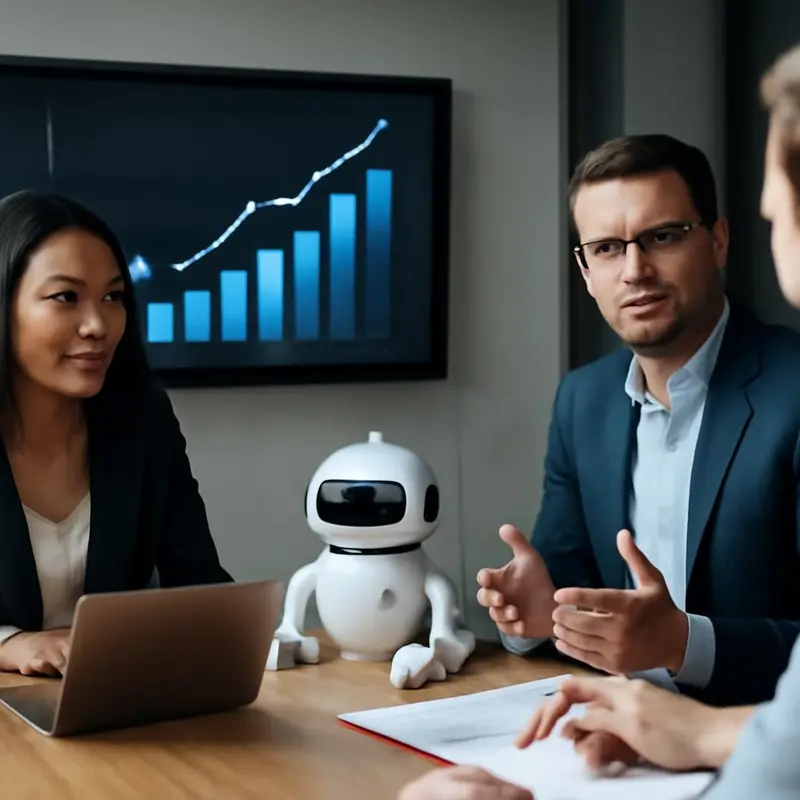 Chatbots avançados: Novos serviços de assistência personalizada 7 Chatbot avançado a interagir com cliente.