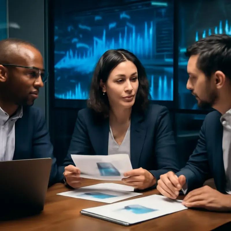 Futuro do setor financeiro com a RPA - Robotic Process Automation 3 Robôs digitais automatizando processos.