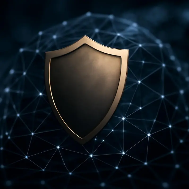 Otimização e confiabilidade das redes MESH empresariais 6 Estrutura tridimensional de uma rede mesh com nós interconectados.