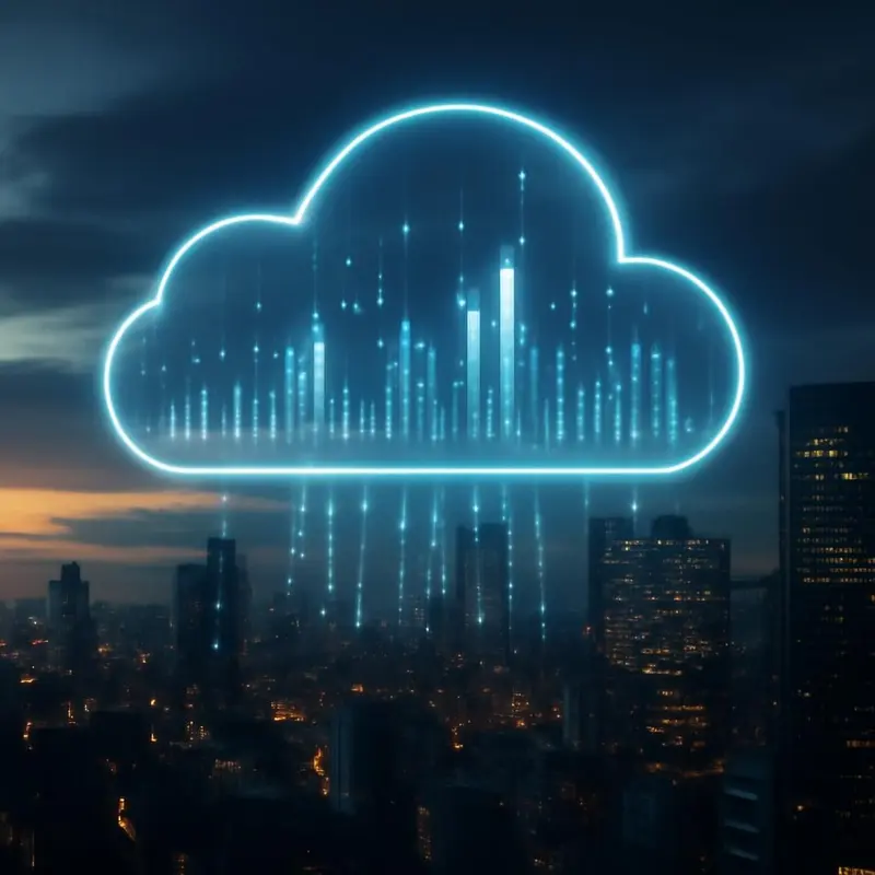 Soluções de Backup em Nuvem: Segurança para PME 1 Representação de dados transladados para a nuvem.