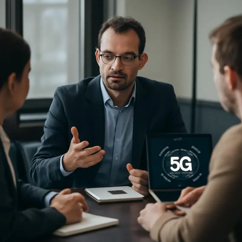 A revolução do 5G e o potencial para as PME em áreas rurais 4 Antena de 5G em ambiente rural.