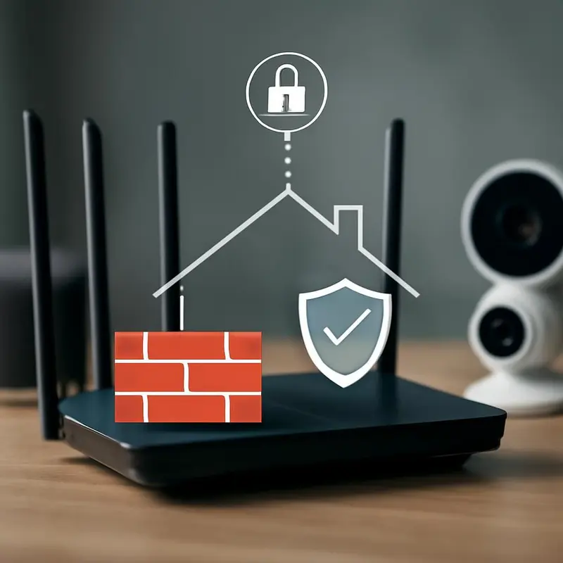 Cibersegurança para proteger os seus dispositivos IoT em Casa 4 Interconexão de dispositivos IoT numa residência moderna.