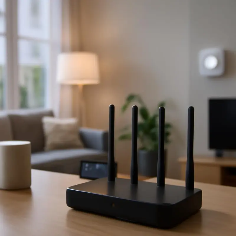 Assistência técnica remota inteligente para routers domésticos 1 Routers são o coração da conectividade em casas modernas.