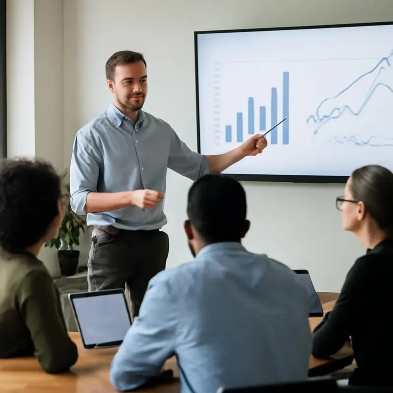 Preservar o computador portátil com a Manutenção Preditiva 4 Um técnico analisa dados de manutenção preditiva num laptop.