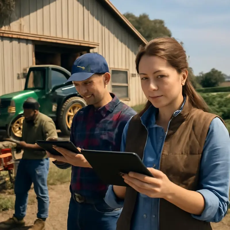 A revolução do 5G e o potencial para as PME em áreas rurais 2 Antena de 5G em ambiente rural.