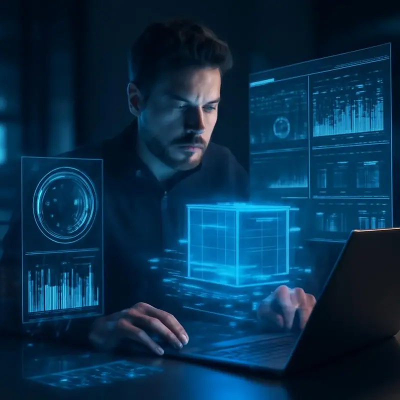 Diagnóstico remoto simplifica a resolução de problemas do PC 7 Técnico a realizar diagnóstico remoto em computadores domésticos.