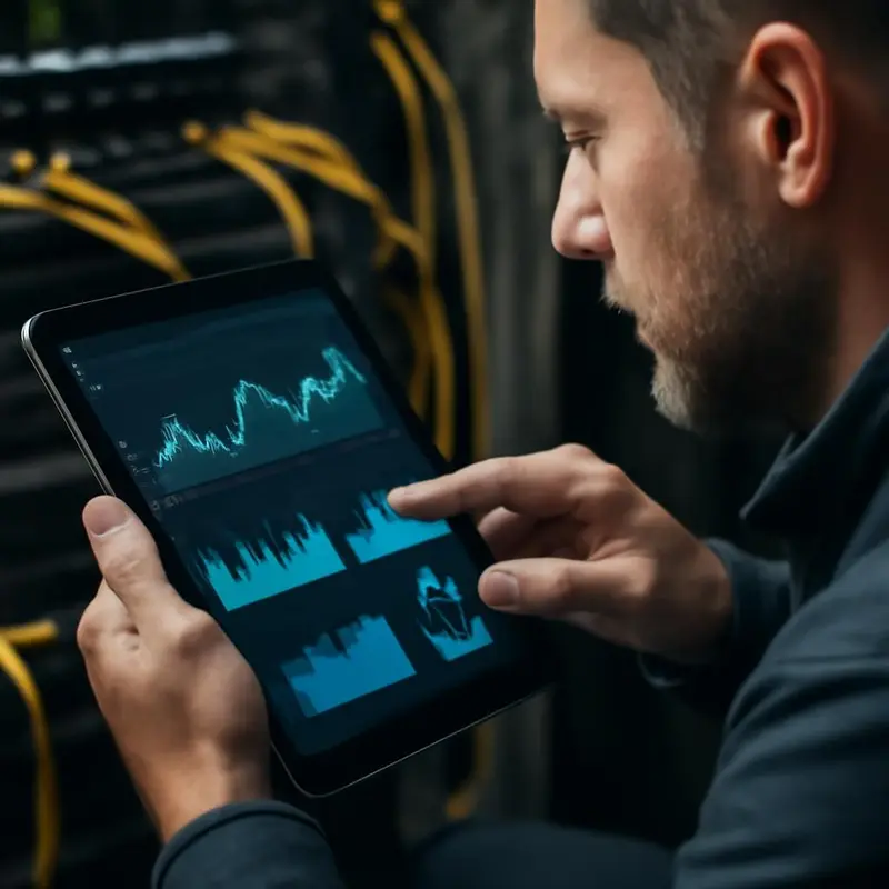 Comparação das velocidades de conexão entre 4G e 5G.