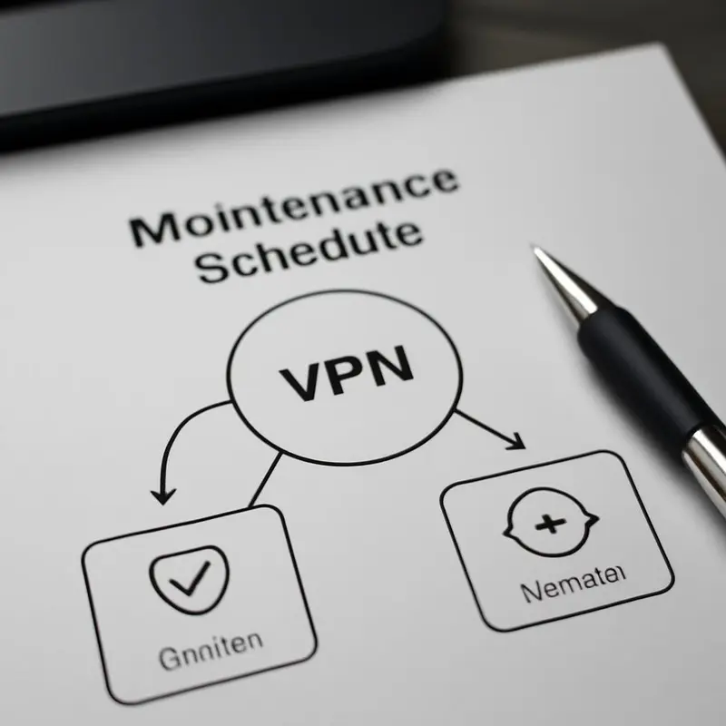 Infográfico explicando o conceito de VPN.